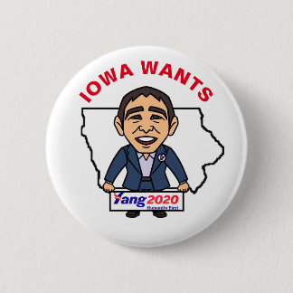 Iowa wants Andrew Yang 2020 Button