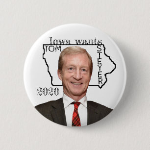 Iowa wants Tom Steyer 2020 Button