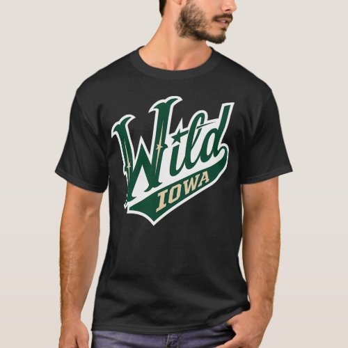 Iowa Wild hockey icons T_Shirt