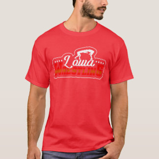 Iowa Wrestling American Combat Sports Wrestler fam T-Shirt