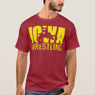 Iowa Wrestling Freestyle Wrestler Gift The State T-Shirt