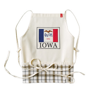 Iowa Zazzle HEART Apron