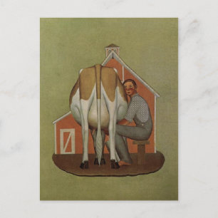 Iowa's Product by Grant Wood Postcard