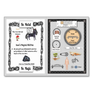 Iown - Iron Horn Unicorn Trading Card