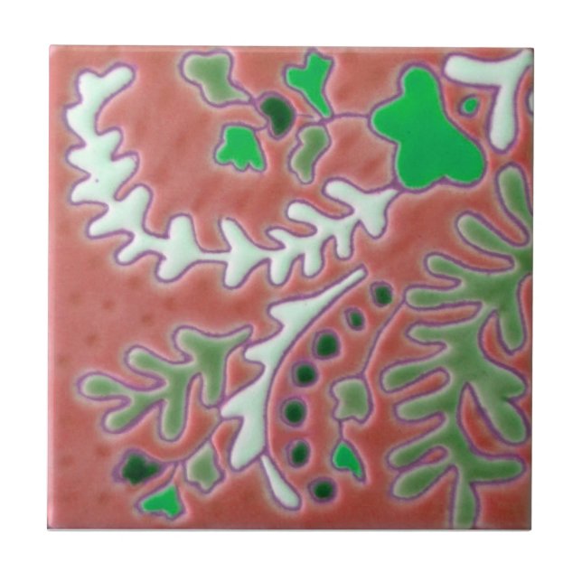 IP031 Indian Paisley Reproduction Antique Tile (Front)