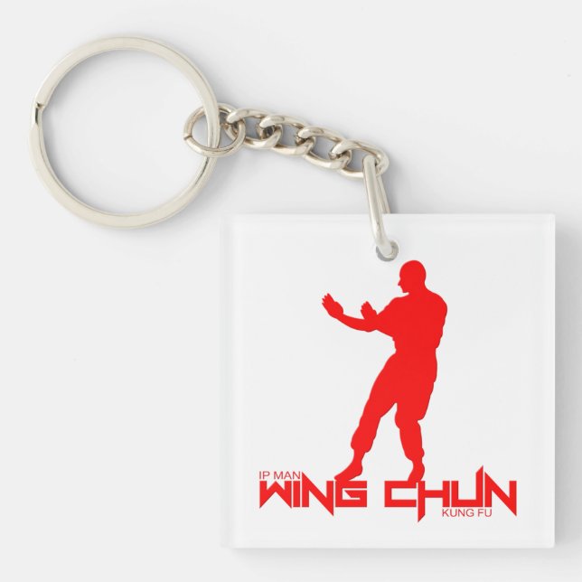 Ip Man - Wing Chun "Kung Fu" Keychain (Front)