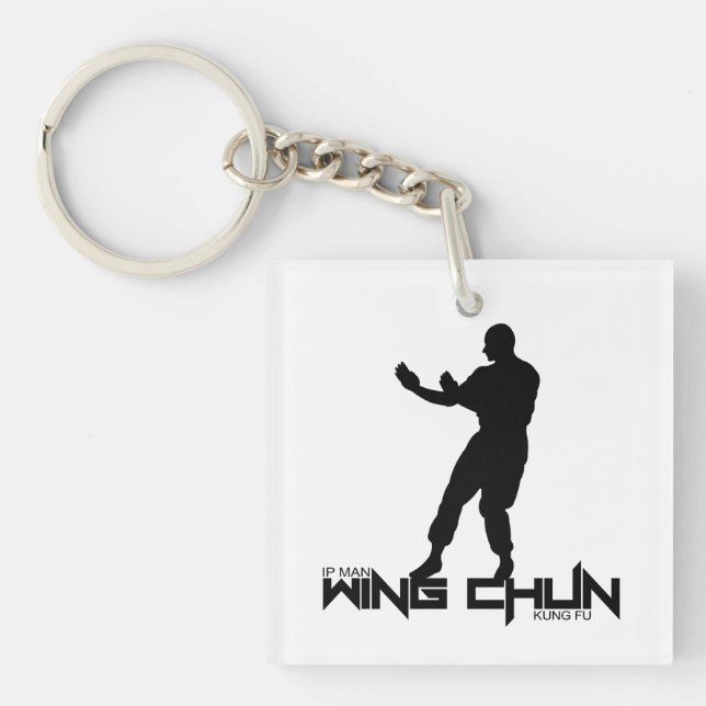 Ip Man - Wing Chun "Kung Fu" Keychain (Front)