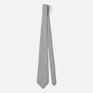 IPA tie - grey and white