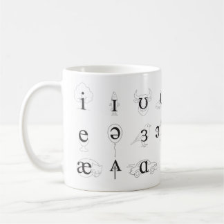 IPA Vowels & Dipthongs Coffee Mug