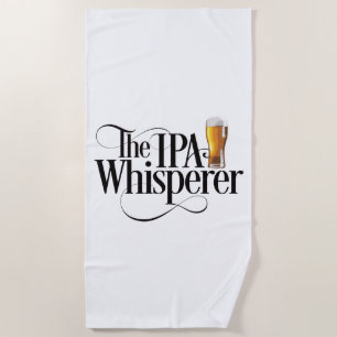 IPA Whisperer Beach Towel