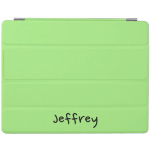 iPad 2/3/4 Cover, Green and Black, Personalized Smart Cover