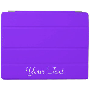 iPad 2/3/4 Cover, Purple and White, Personalized Smart Cover