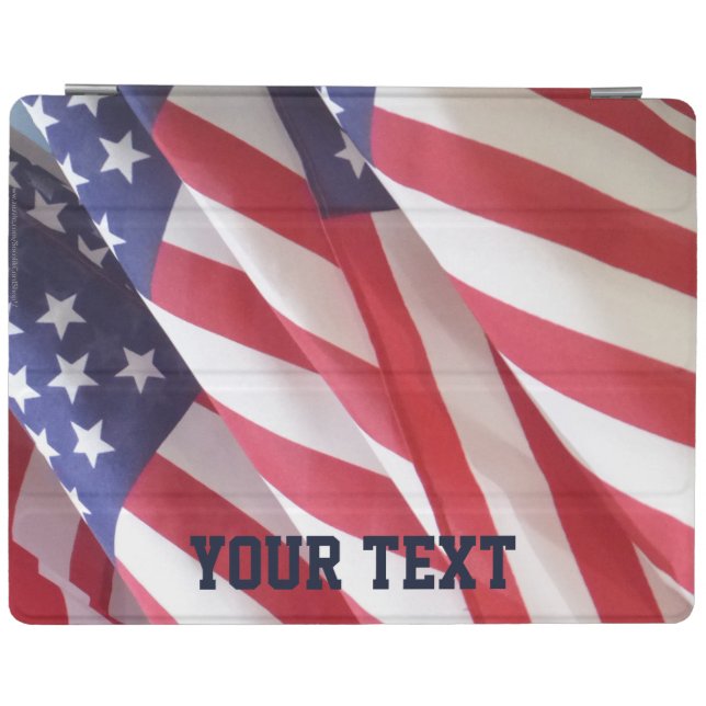 iPad 2, iPad 3, iPad 4 Cover, American Flags Smart Cover (Horizontal)