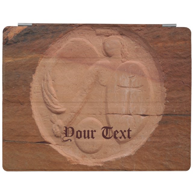iPad 2, iPad 3, iPad 4 Cover, Angel in the Rocks iPad Smart Cover (Horizontal)