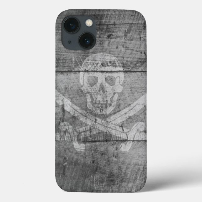 iPad Air, Barely There - Skull Black Case-Mate iPhone Case (Back)