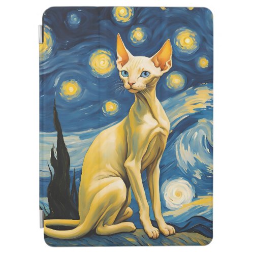 Ipad Case Cover Tablet  Elf Sphinx Cat Art 