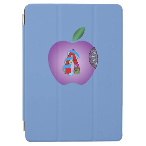 iPad casecover with apple on front iPad Air Cover