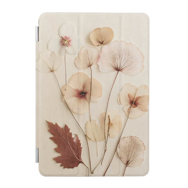 Ipad case dried flower arrangement (Front)