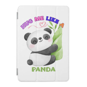 iPad Case – Hug Me Like a Panda 🐼