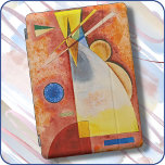 iPAD CASE - "Ineinander" (1928) by Kandinsky<br><div class="desc">This iPad case features a colorful abstract by artist Wassily Kandinsky and is entitled "Ineinander" (1928). It features bright colors and geometric shapes. ►Several case sizes may be available. ►Personalize with custom text (a name or company name, etc.), a logo or other image etc. Makes a great and colorful gift....</div>