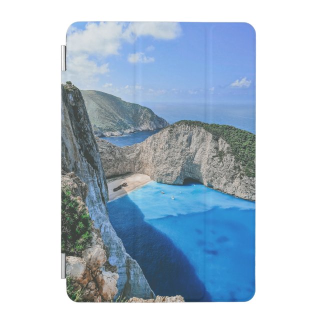 iPad Cases with Aerial View Brown Rocky Mountain (Front)