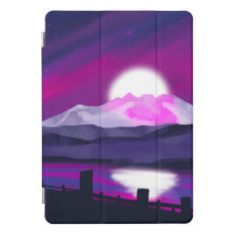 iPad cover design glass mountain landscape