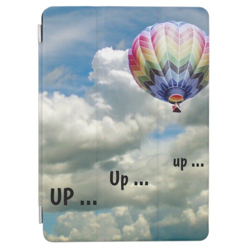 iPad Cover  Hot Air Balloon in Clouds