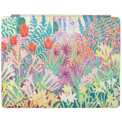 iPad Cover Joanne Short Italian Garden Flowers