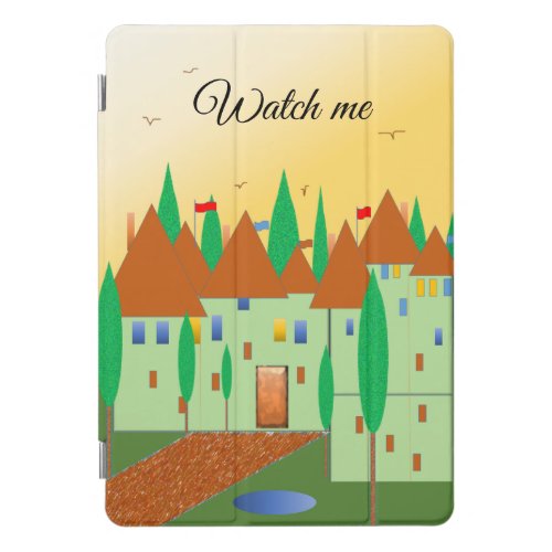 iPad Cover with castle design