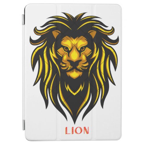 iPad cover with Roaring Lion image