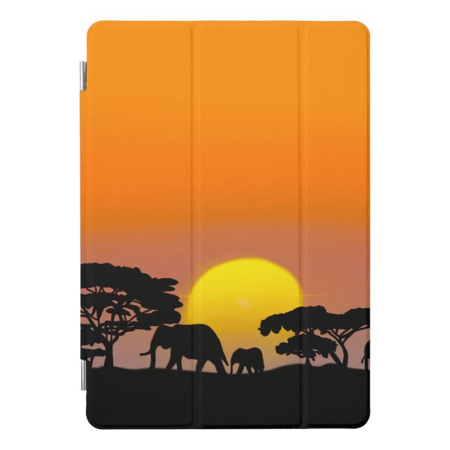 iPad Fountain 8 Generation African Savannah Landsc iPad Pro Cover (Front)