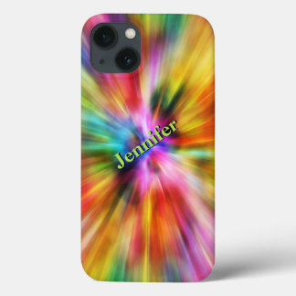 iPad Mini Case | Rainbow Lights | Personalized