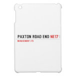 PAXTON ROAD END  iPad Mini Cases
