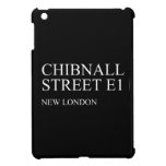 Chibnall Street  iPad Mini Cases