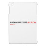 Blackhawks street  iPad Mini Cases
