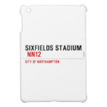 Sixfields Stadium   iPad Mini Cases