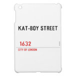 KAT-BOY STREET     iPad Mini Cases