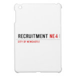 Recruitment  iPad Mini Cases