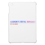 Lashonte royal  iPad Mini Cases