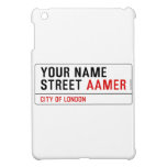Your Name Street  iPad Mini Cases