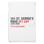 145 St. George's Road  iPad Mini Cases