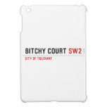 Bitchy court  iPad Mini Cases