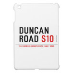duncan road  iPad Mini Cases