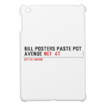 Bill posters paste pot  Avenue  iPad Mini Cases