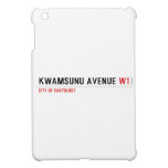 KwaMsunu Avenue  iPad Mini Cases