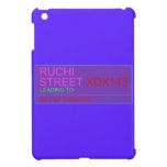 Ruchi Street  iPad Mini Cases