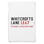 whitcrofts  lane  iPad Mini Cases