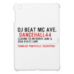 Dj Beat MC Ave.   iPad Mini Cases