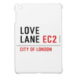 LOVE LANE  iPad Mini Cases