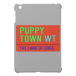 Puppy town  iPad Mini Cases